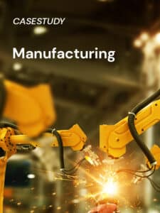 Casestudy On Manufacturing Industry Cyber Solution - Vehere