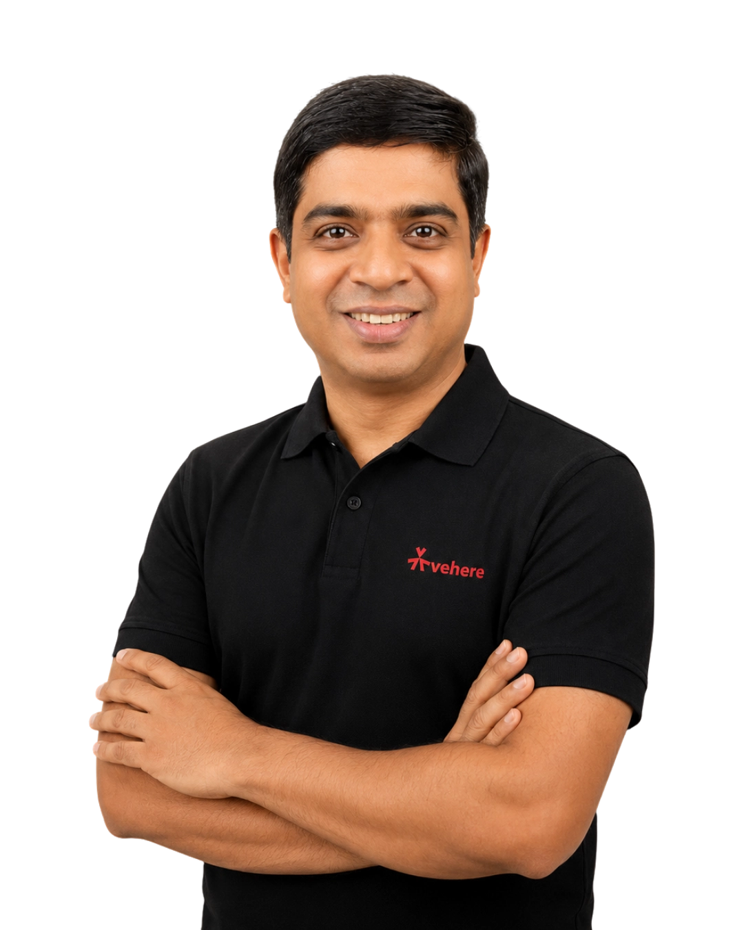 Portrait of Sunil Chandrashekhar, Sr. Director of Engineering at Vehere