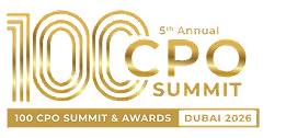 100 CISO Summit and Awards logo for the 2025 Dubai event.